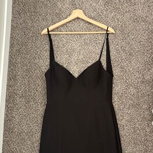 Black Azazie Bridesmaid Dress